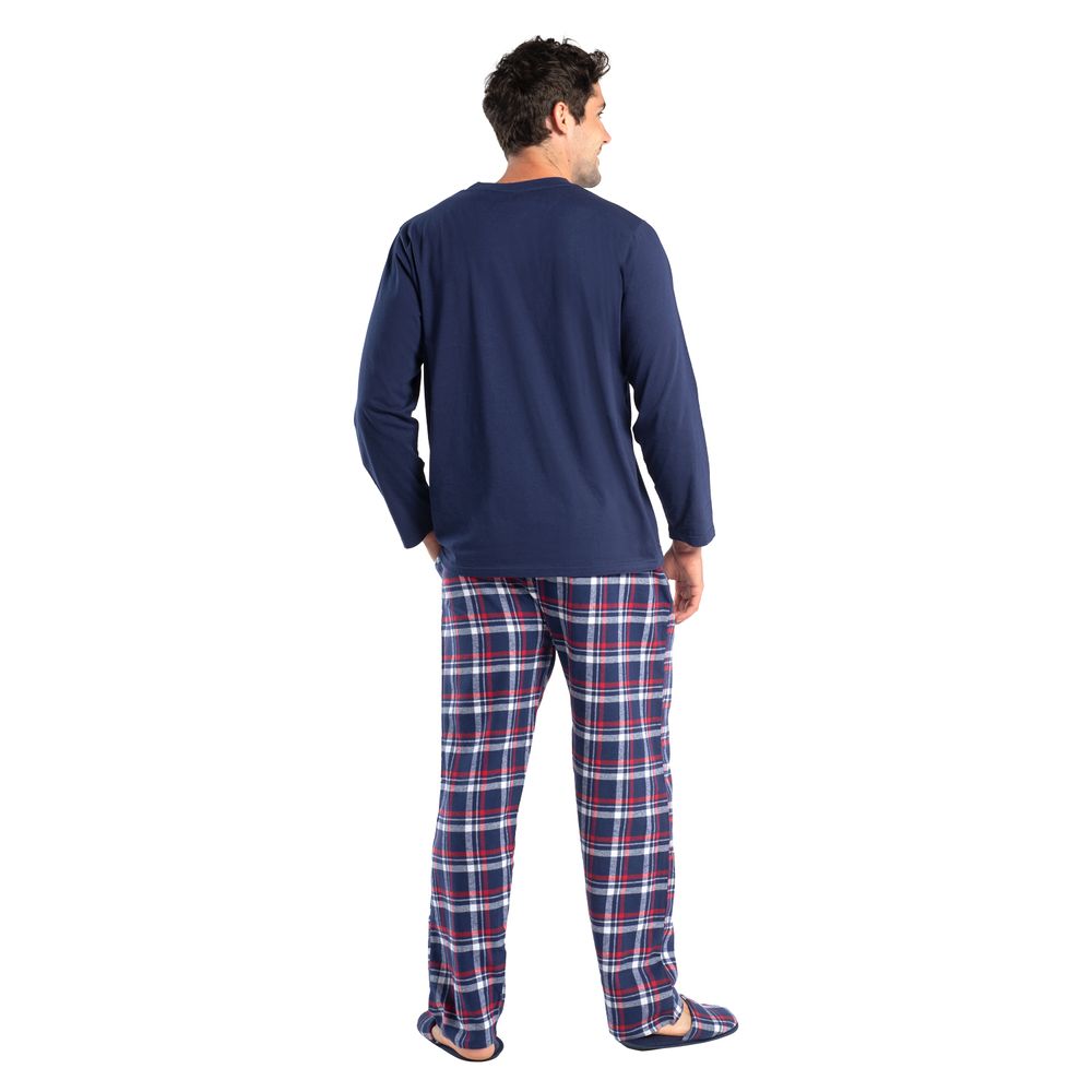 Pijama Algodón + Pantuflas