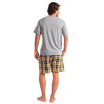 MT30147_Pijama-Corto-Melange-Diseño-Estampado-Algodon-
