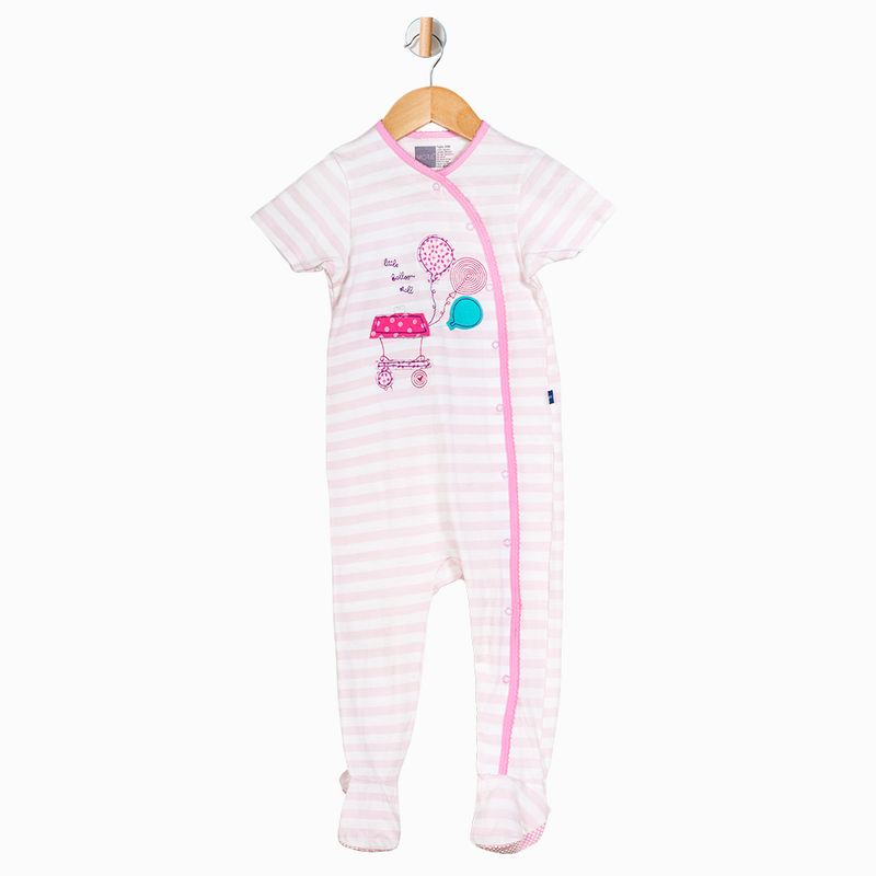 PIJAMA BABYCOL MANTA ROSA T4A