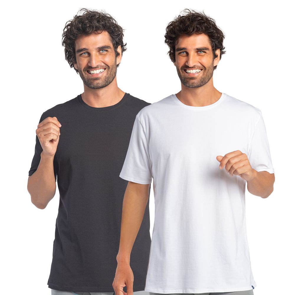 Camiseta Manga Corta Pack 2