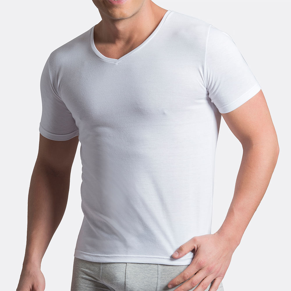 Camiseta Manga Corta Bambú