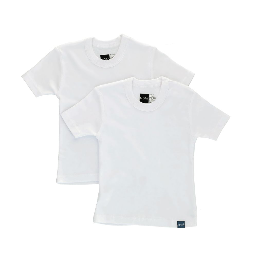 Camiseta Manga Corta Pack 2