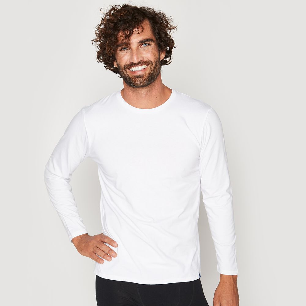 Camiseta Manga Larga Algodón Value