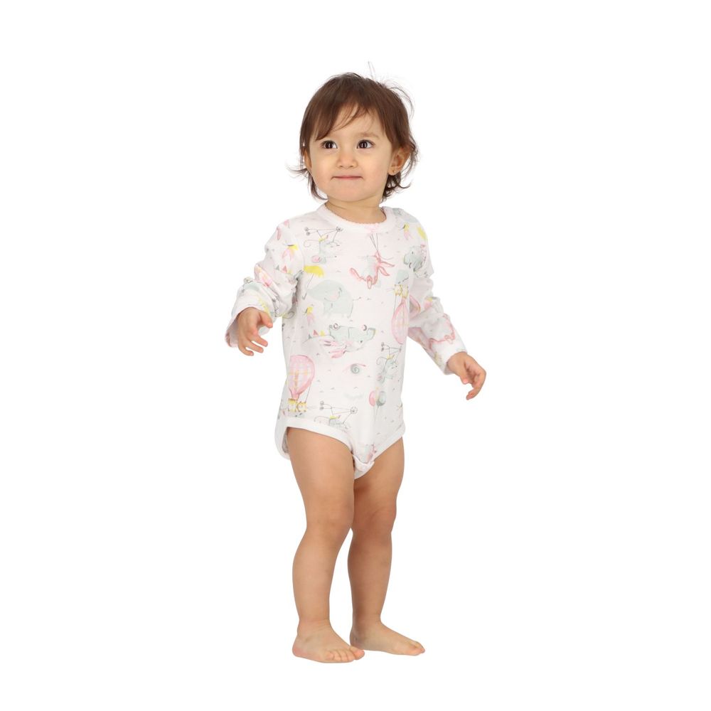 Body Algodón niña Pack 3