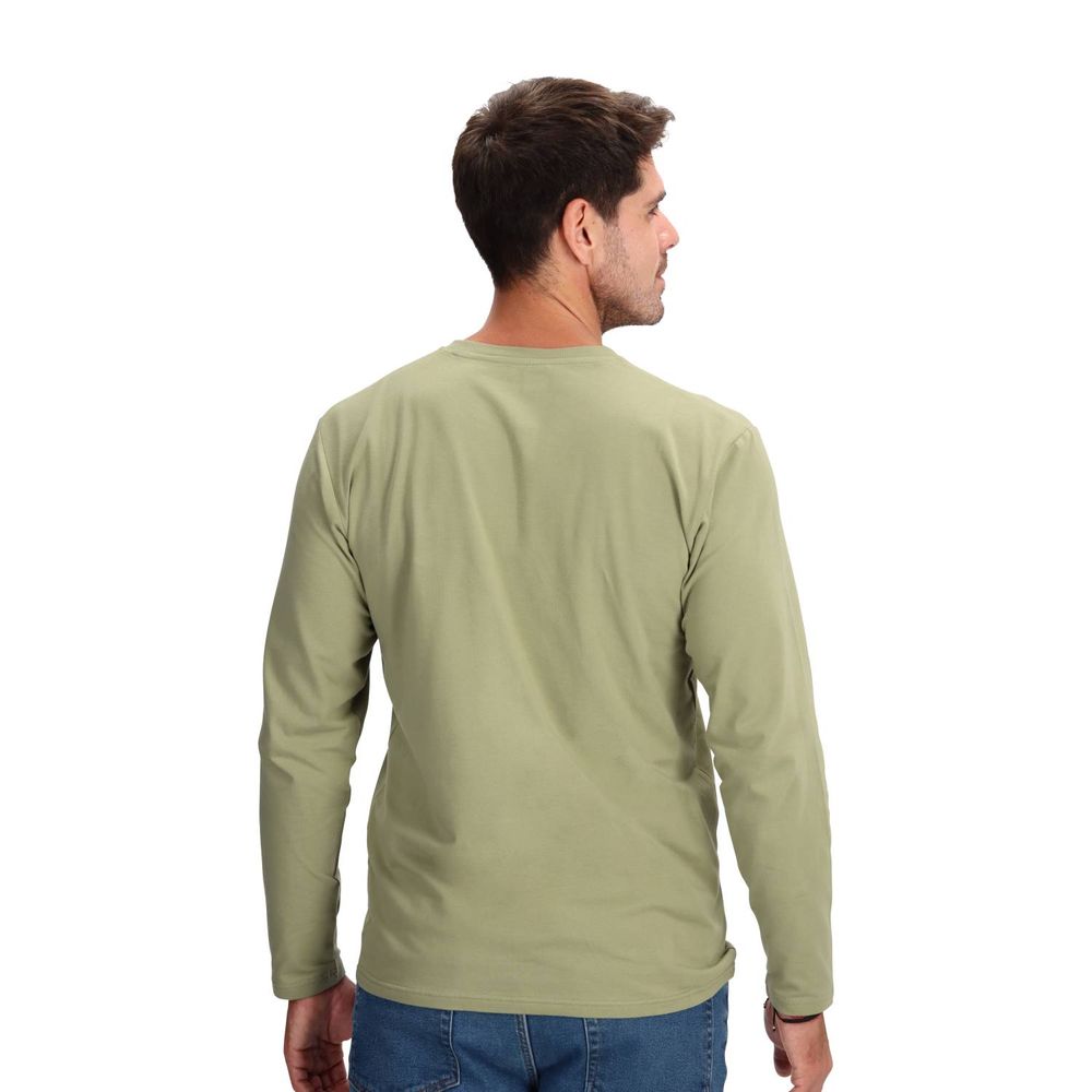 Polera Manga Larga Abotonada