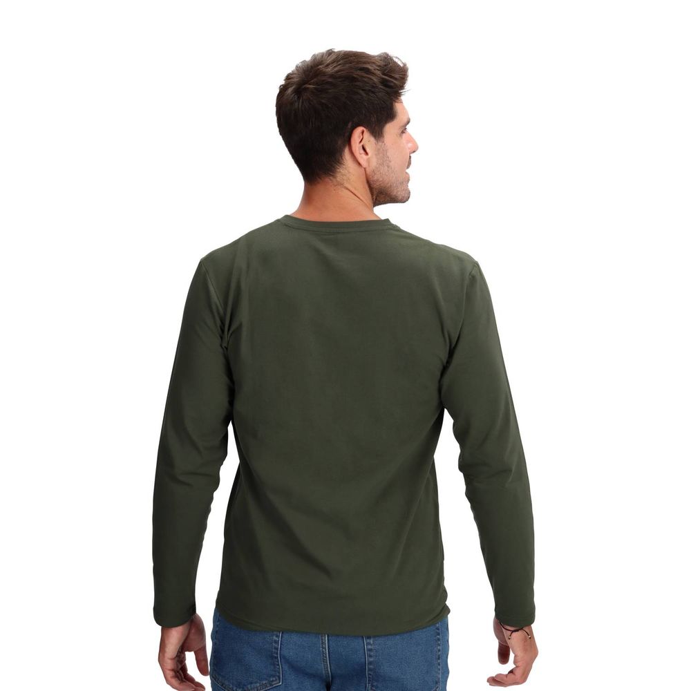 Polera Manga Larga Abotonada