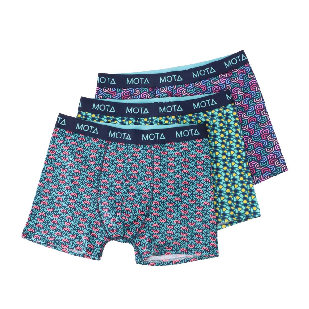 Bóxer Medio Algodón Pack 3