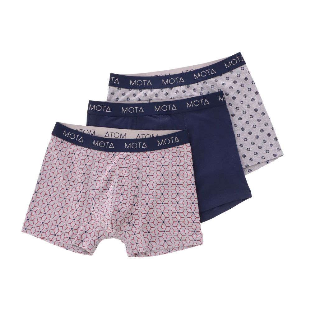 Bóxer Medio Algodón Pack 3