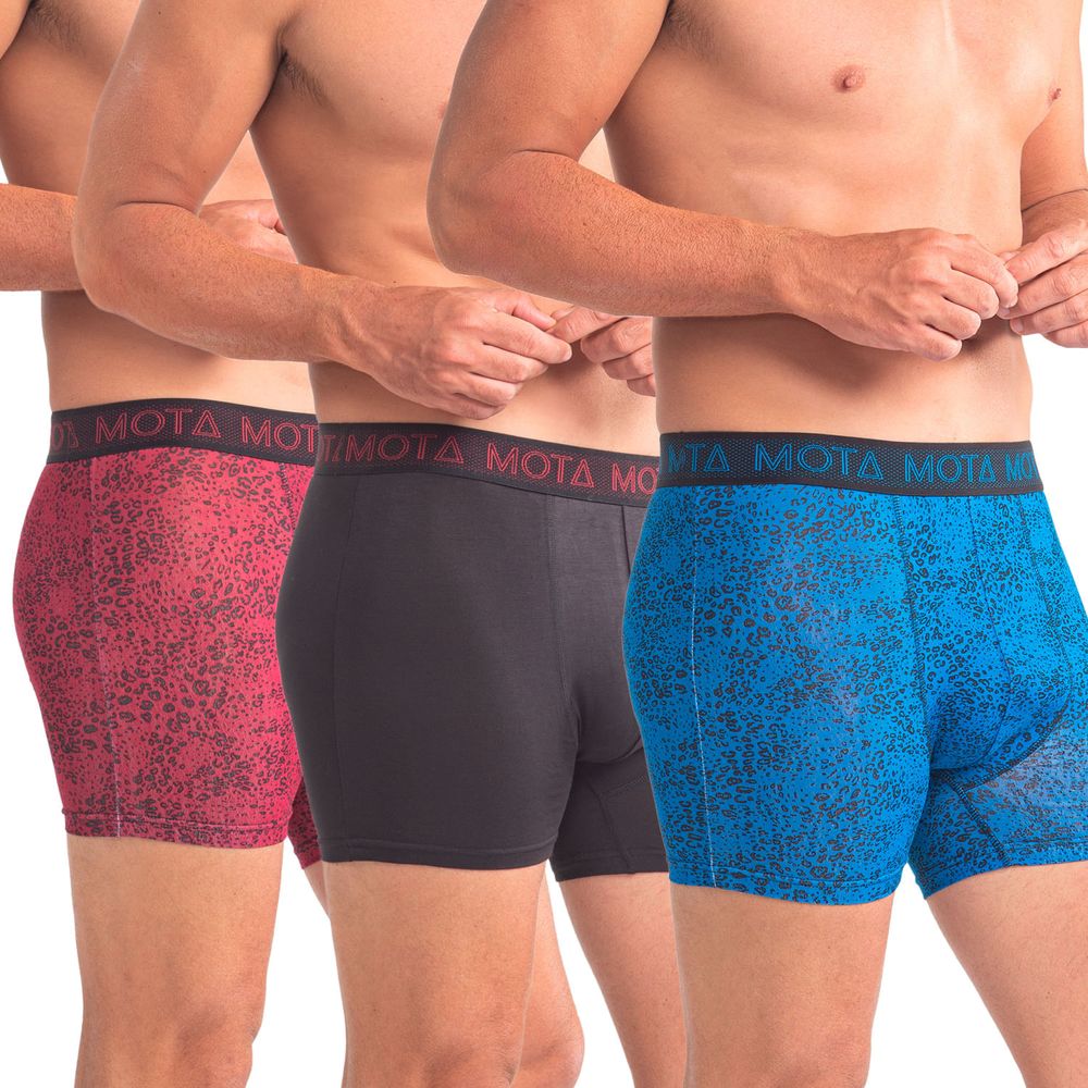 Bóxer Medio Viscosa Pack 4